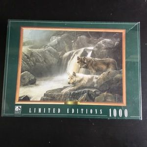 Lonely Vigil, NWF Limited Editions by RoseArt, 1000 Piece Puzzle, Sealed, Vintag
